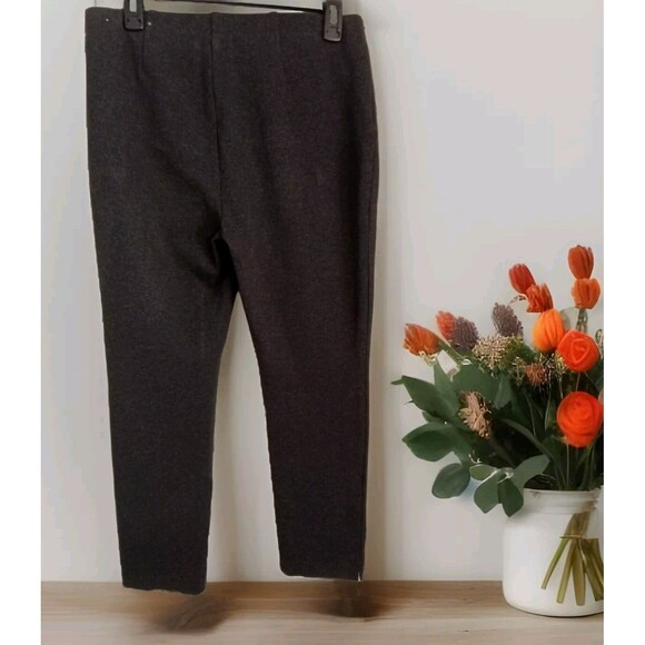 Chico's Pullon Pants Size 0.5 US 6 Gray Tapered Leg W30 L 36 Rayon - Picture 6 of 6